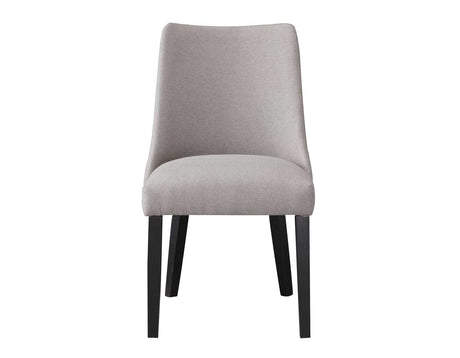 Xena Upholstered Side Chair, Gray from Steve Silver - Luna Furniture