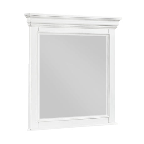 York White Dresser Mirror from Homelegance - Luna Furniture