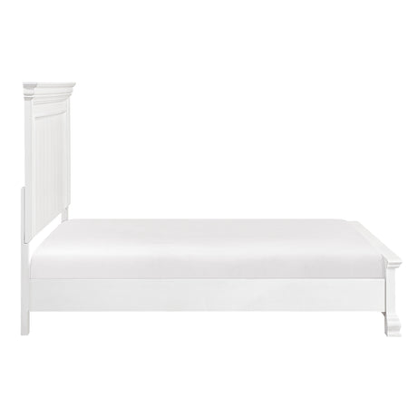 York White Eastern King Bed from Homelegance - Luna Furniture