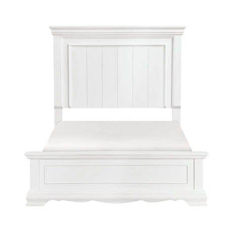 York White Full Bed from Homelegance - Luna Furniture