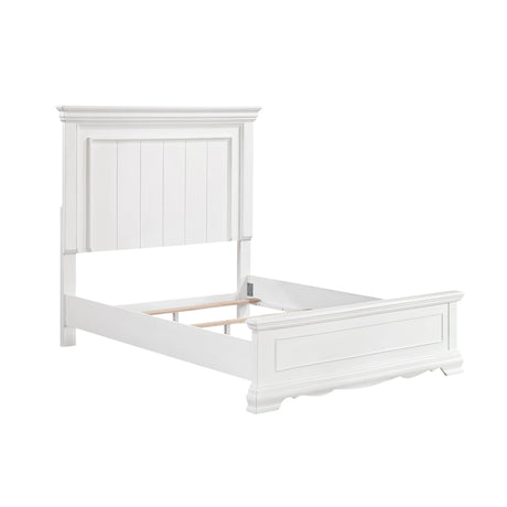 York White Full Bed from Homelegance - Luna Furniture