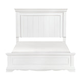 York White Queen Bed from Homelegance - Luna Furniture