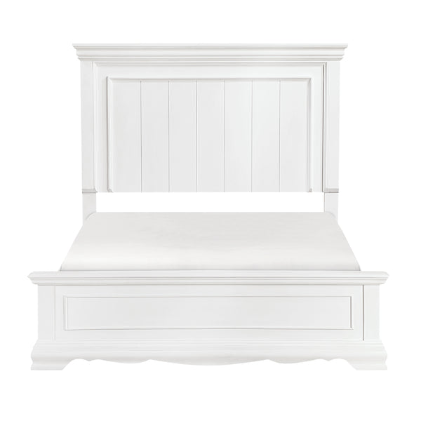 York White Queen Bed