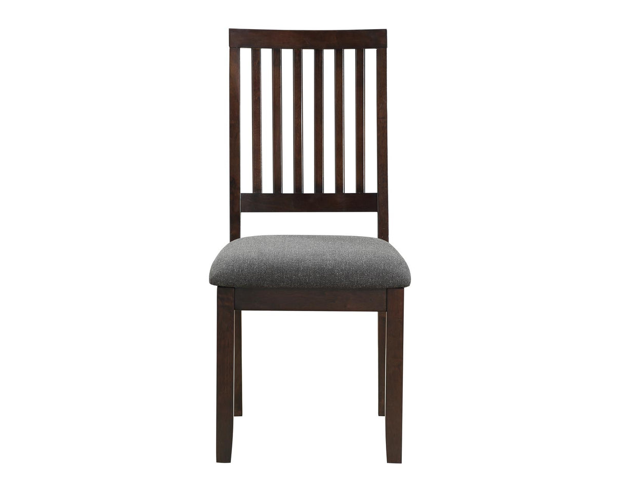 Yorktown Espresso 5-Piece Round Dining Room Set from Steve Silver - Luna Furniture