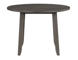 Yorktown Gray 5-Piece Round Dining Room Set from Steve Silver - Luna Furniture