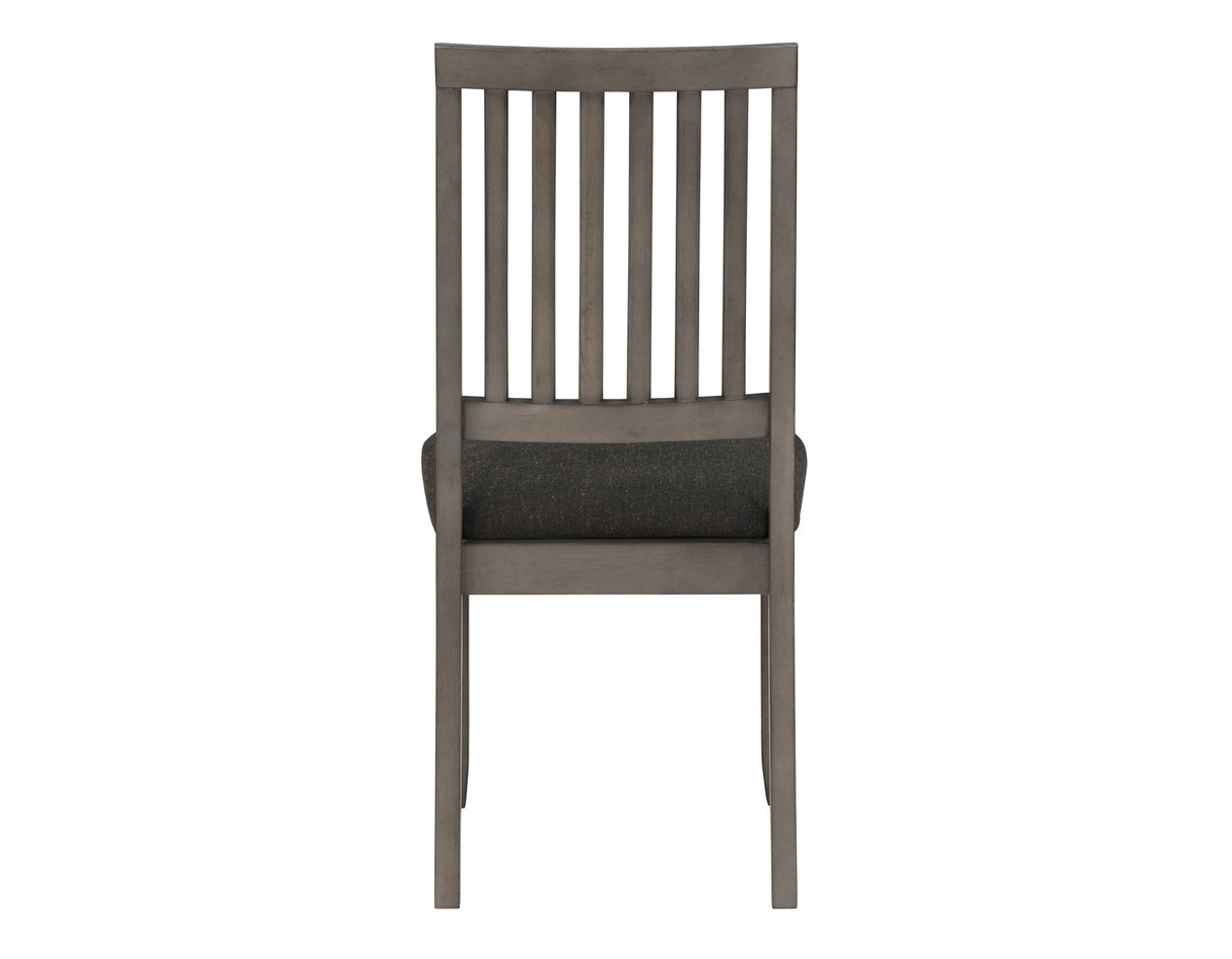 Yorktown Gray 5-Piece Round Dining Room Set from Steve Silver - Luna Furniture