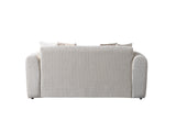 Yulia Ivory Boucle Sofa & Loveseat from Nova Furniture - Luna Furniture