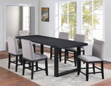 Yves 5-Piece Counter Dining Set(Counter Table & 4 Performance Fabric Counter Chairs) from Steve Silver - Luna Furniture