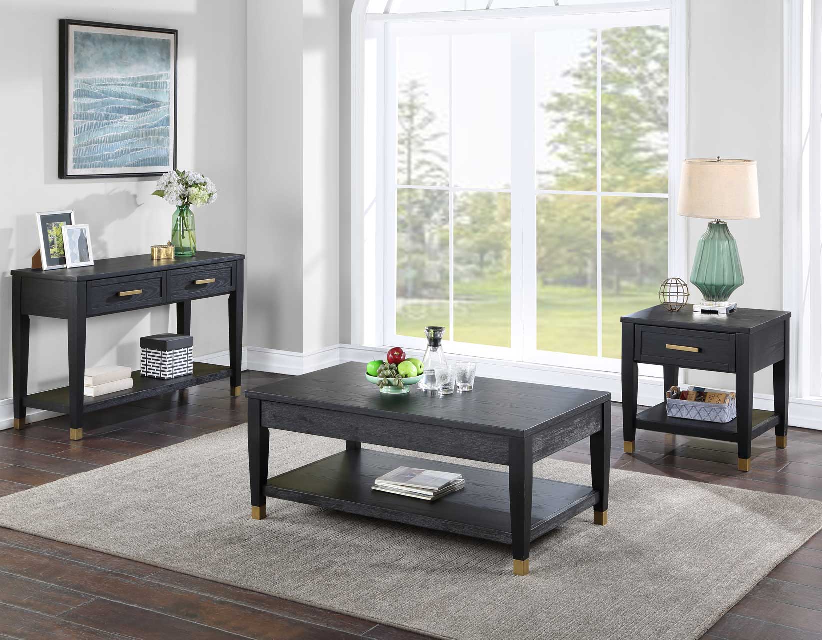 Steve Silver Yves End Table - Thumbnail 3