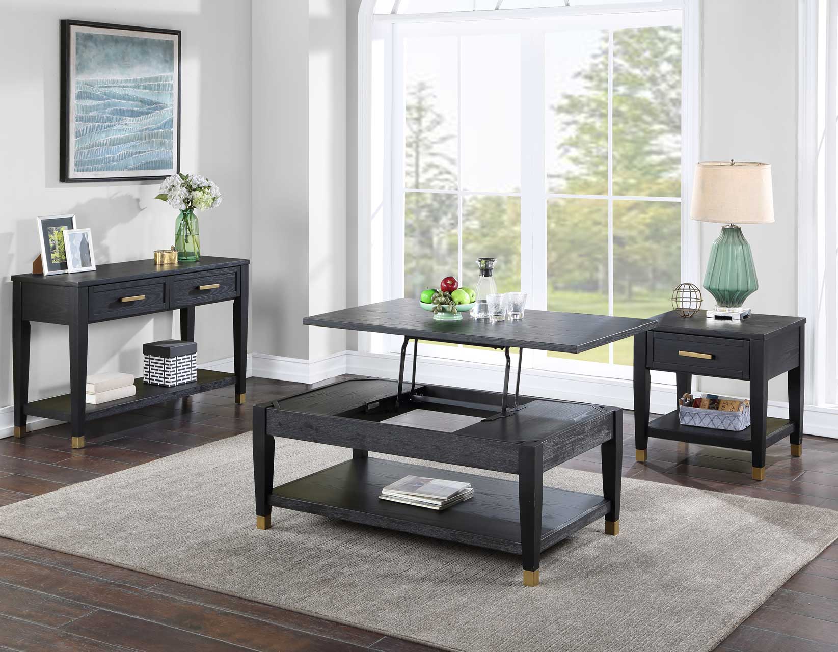 Steve Silver Yves Cocktail Table - Thumbnail 5