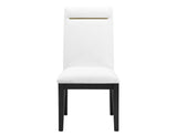 Yves Performance Chair – White, Set of 2 from Steve Silver - Luna Furniture