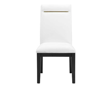 Yves Performance Chair – White, Set of 2 from Steve Silver - Luna Furniture