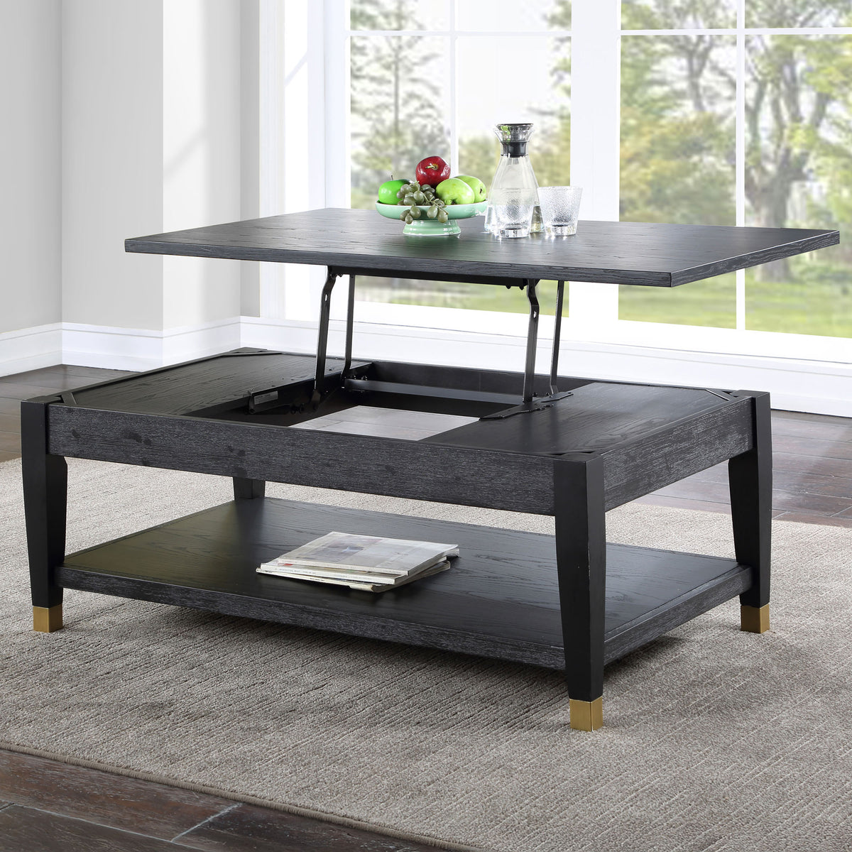 Yves Lift-Top Cocktail Table from Steve Silver - Luna Furniture