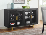 Yves Charcoal/Gray Dining Room Set from Steve Silver - Luna Furniture