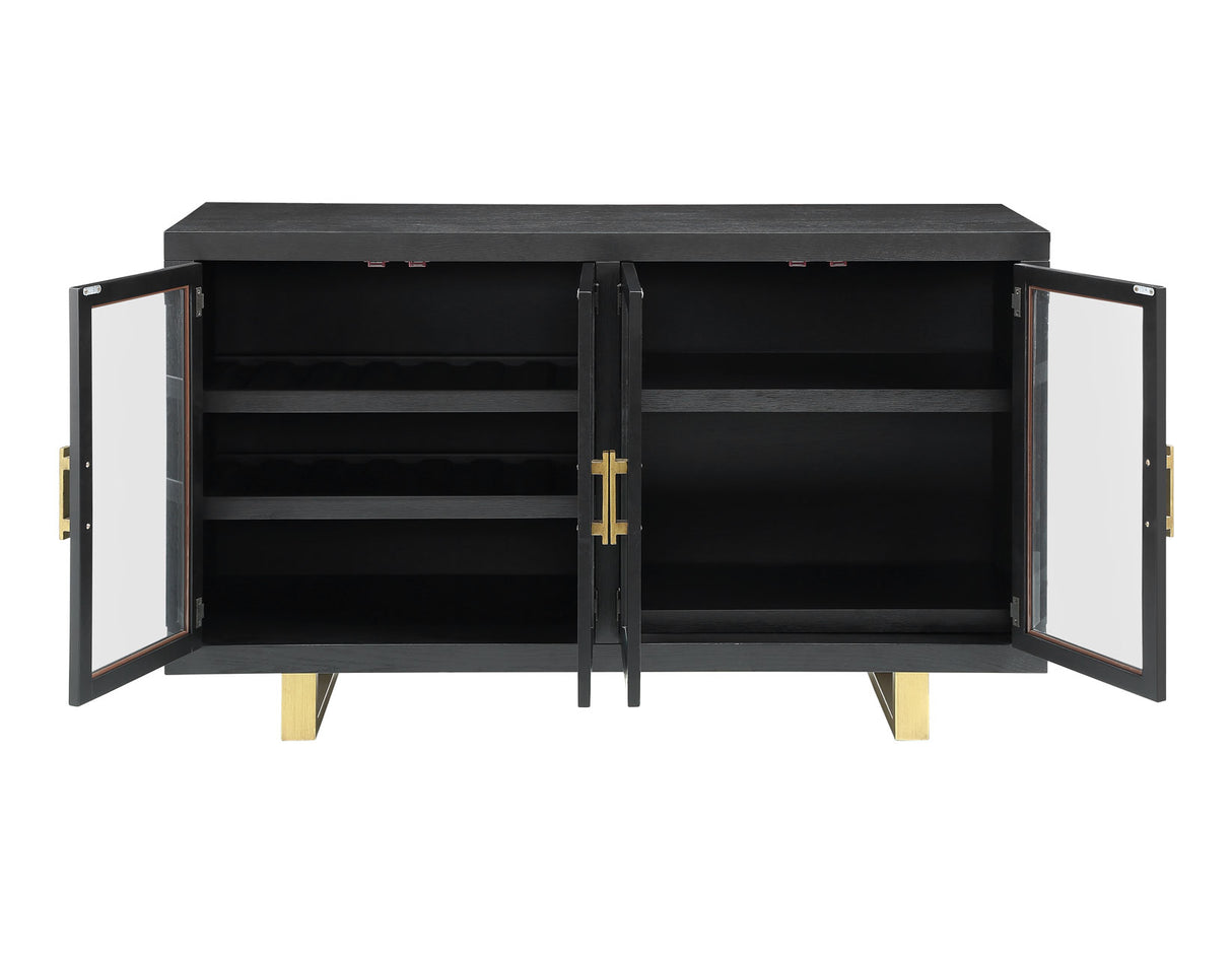 Yves Charcoal/Gray Dining Room Set from Steve Silver - Luna Furniture
