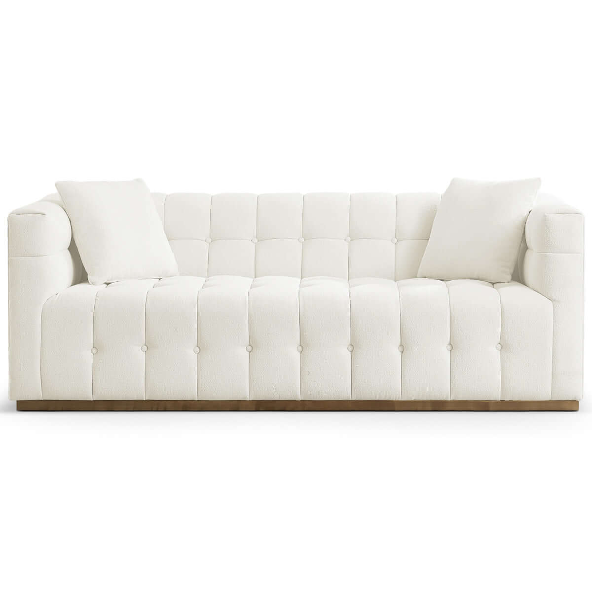 Eleanor Sofa Beige Boucle from Ashcroft Furniture - Luna Furniture