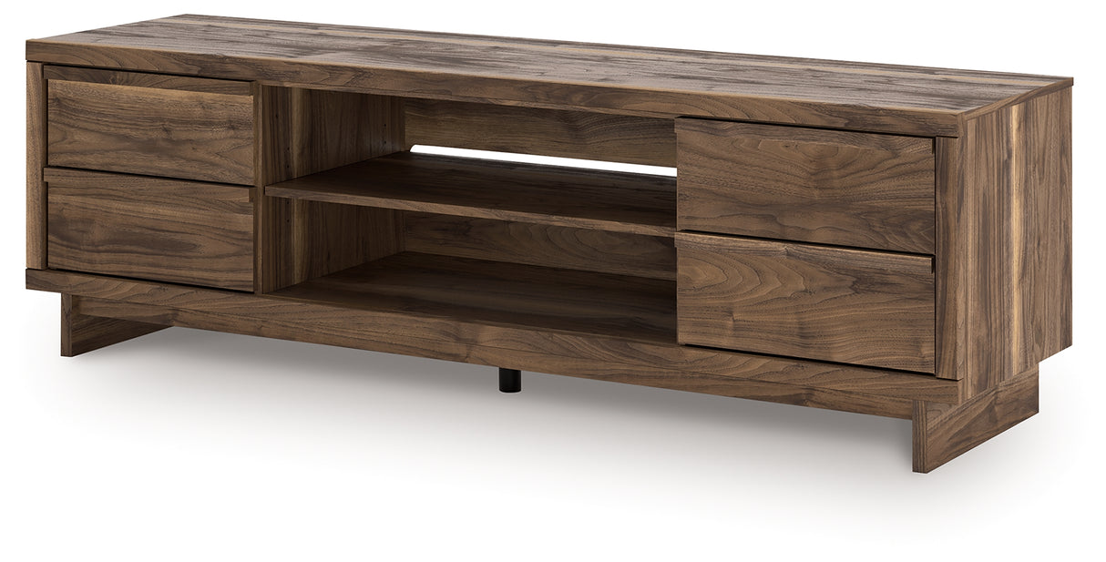 Zadilyn Brown 72" TV Stand from Ashley - Luna Furniture
