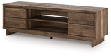 Zadilyn Brown 72" TV Stand from Ashley - Luna Furniture