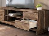 Zadilyn Brown 72" TV Stand from Ashley - Luna Furniture