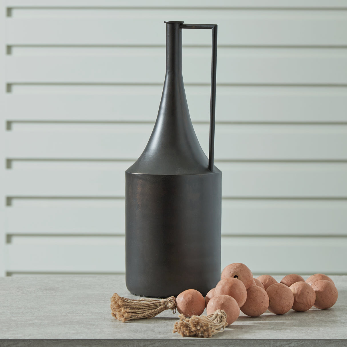 Zainforth Distressed Brown Vase from Ashley - Luna Furniture
