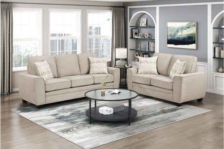 Zander Taupe Sofa from Homelegance - Luna Furniture