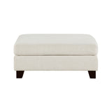 Zeke Ivory Ottoman from Homelegance - Luna Furniture