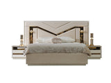 Zen Bed Frame With Headboard, Queen from Furnia - Luna Furniture