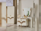 Zen Dresser With Mirror from Furnia - Luna Furniture