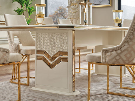 Zen Dining Table, Table 130" from Furnia - Luna Furniture