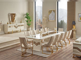Zen Dining Table, Table 78" from Furnia - Luna Furniture
