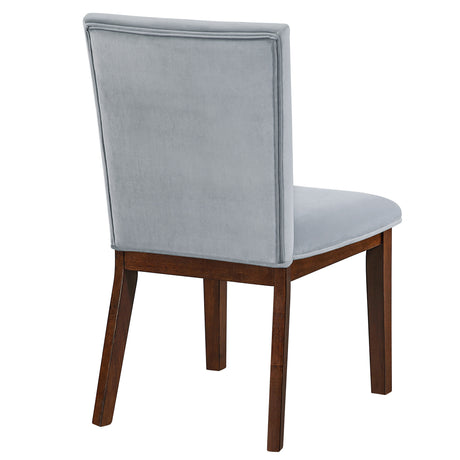 Zen Mocha/Gray Round Glass Top Dining Room Set from Steve Silver - Luna Furniture