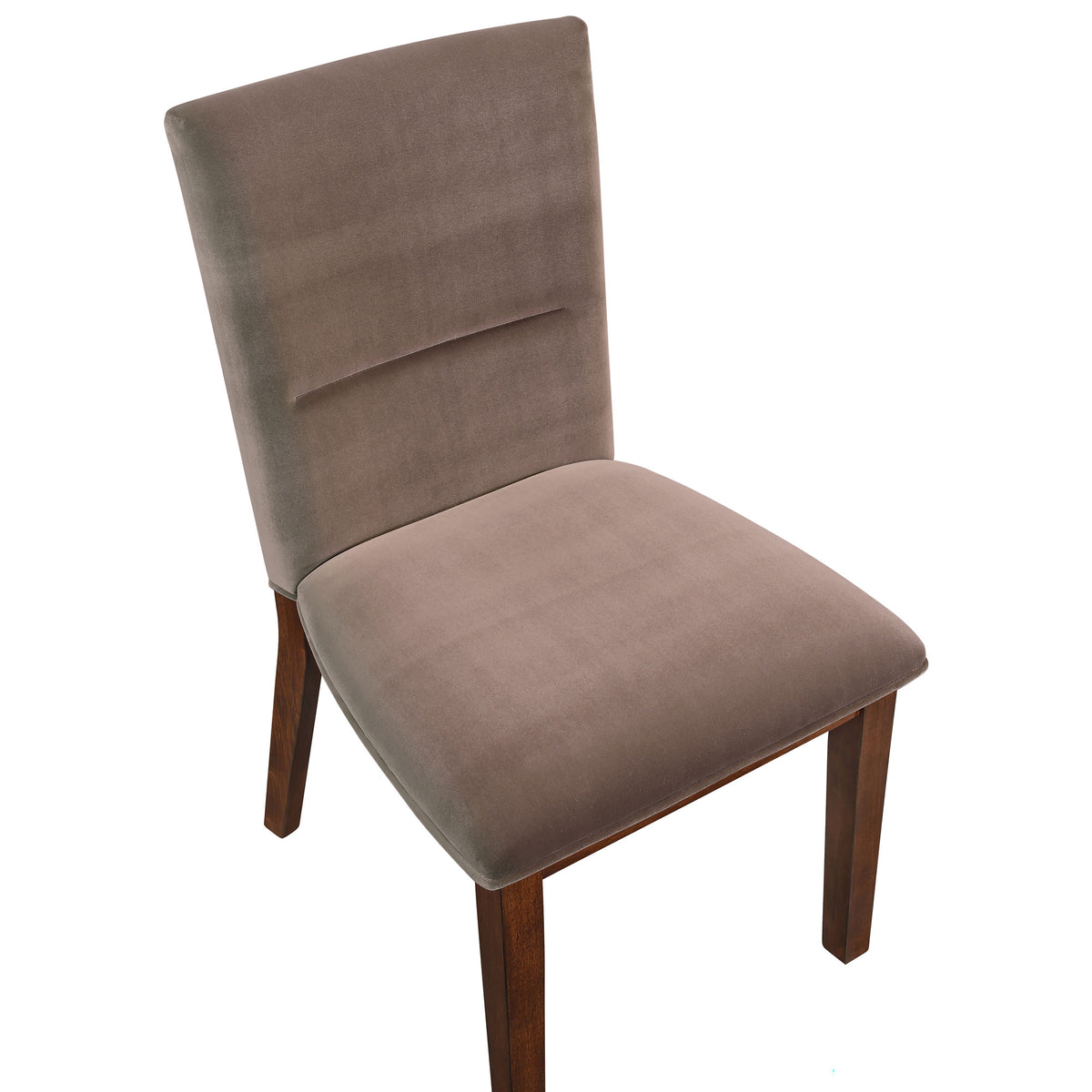 Zen Side Chair, Brown Velvet, Set of 2 from Steve Silver - Luna Furniture