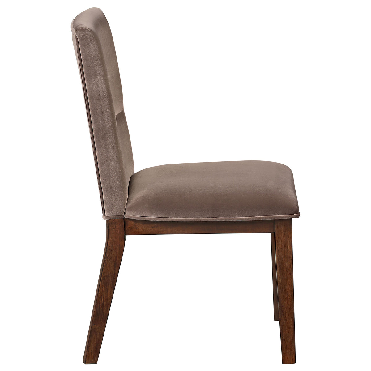 Zen Side Chair, Brown Velvet, Set of 2 from Steve Silver - Luna Furniture