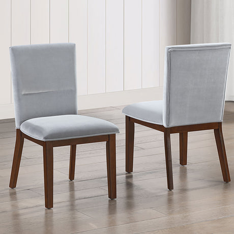 Zen Mocha/Gray Round Glass Top Dining Room Set from Steve Silver - Luna Furniture