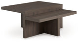 Zendex Brown Table from Ashley - Luna Furniture