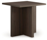 Zendex Brown Table from Ashley - Luna Furniture