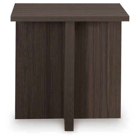 Zendex Brown Table from Ashley - Luna Furniture