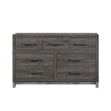 Zephyr Brownish Gray Panel Bedroom Set from Homelegance - Luna Furniture