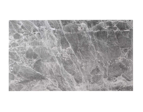 Zermatt 2-Piece Grey Marble Kitchen Island(Island, 2 Counter Stools) from Steve Silver - Luna Furniture