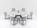 Zirkon Diningroom (Dining Table & 6 Dining Chair) from Furnia - Luna Furniture