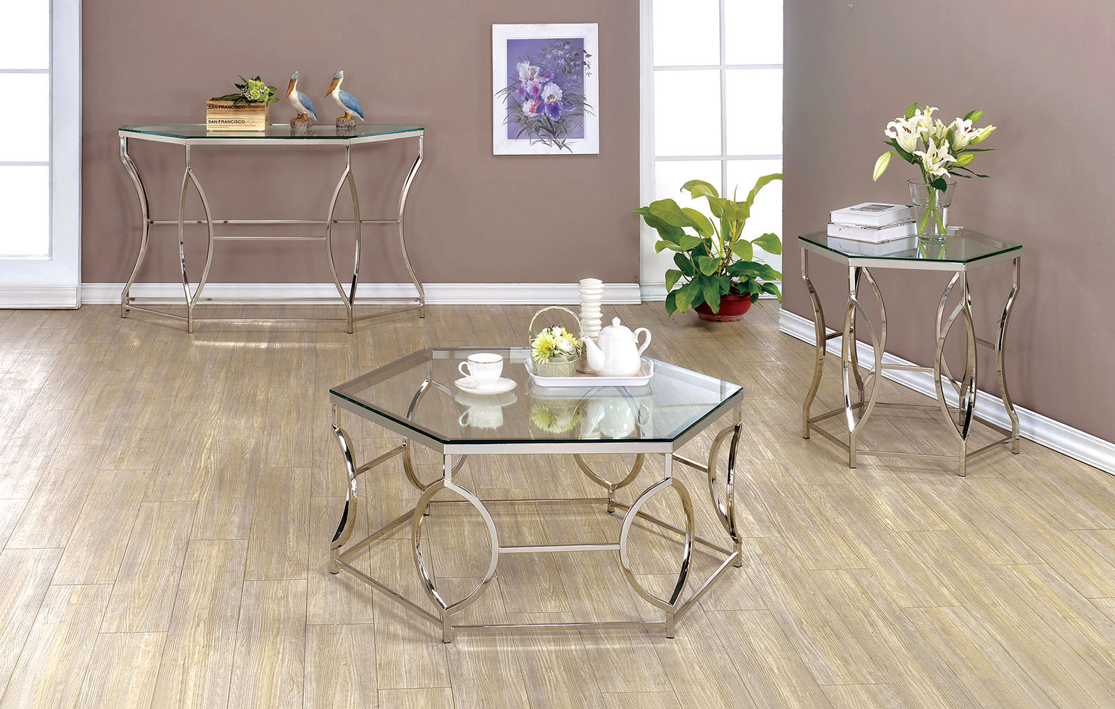 Furniture of America Zola End Table - Thumbnail 2