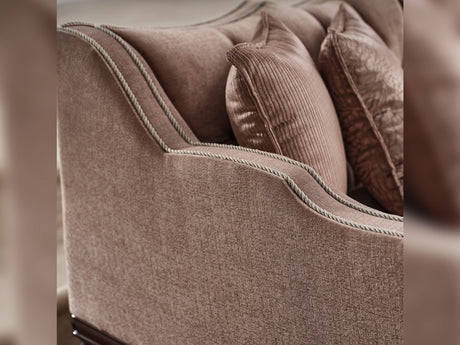 Zumrut 3-pieces (Sofa & Loveseat & Chair) Livingroom Set in Light Brown from Furnia - Luna Furniture