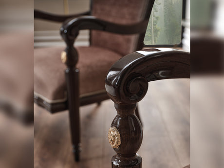 Zumrut Chair in Light Brown from Furnia - Luna Furniture