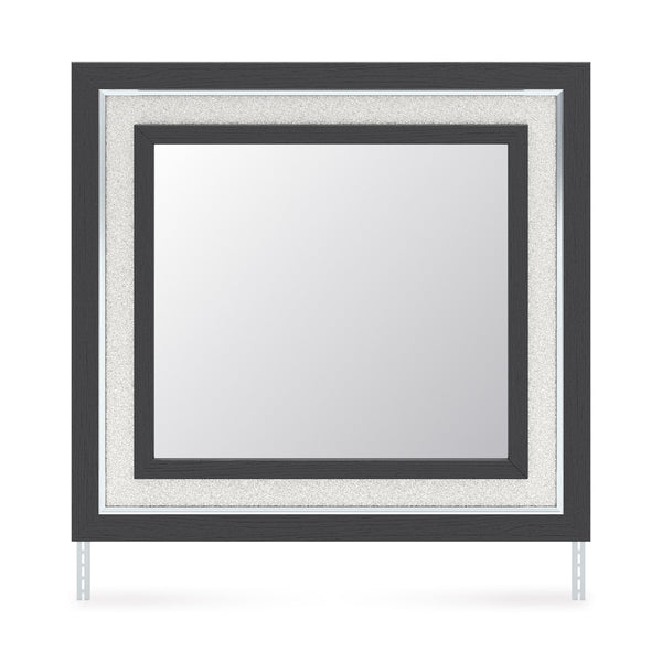 Zuraleus Black Bedroom Mirror