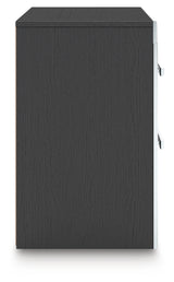 Zuraleus Black Nightstand from Ashley Furniture - Luna Furniture