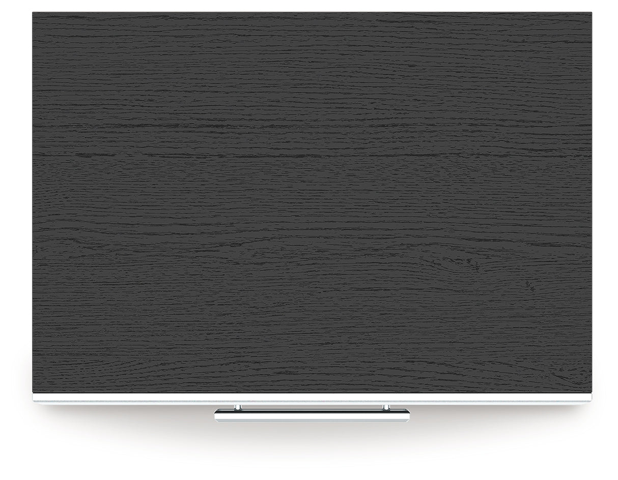 Zuraleus Black Nightstand from Ashley Furniture - Luna Furniture