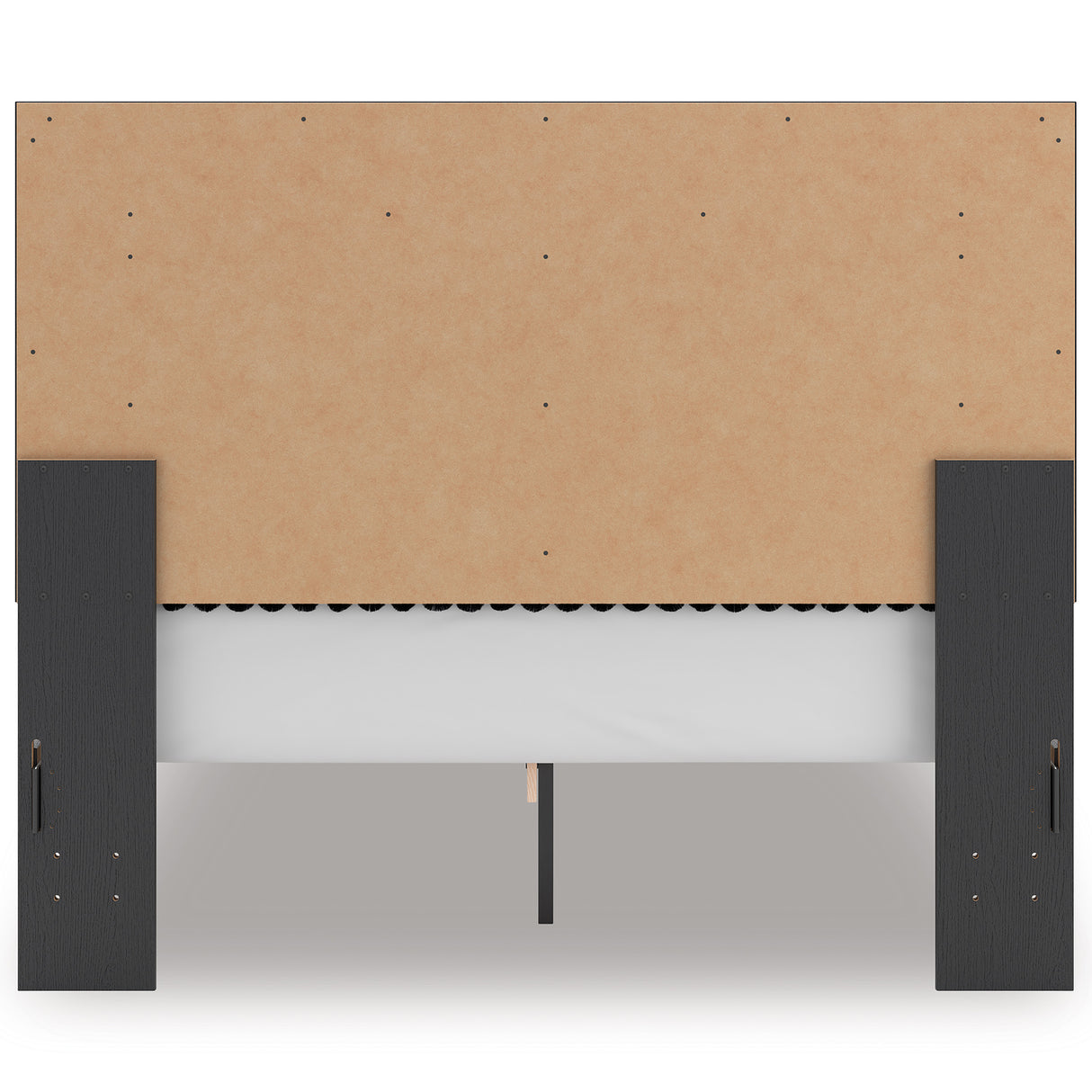 Zuraleus Black Queen Upholstered Platform Bed from Ashley Furniture - Luna Furniture