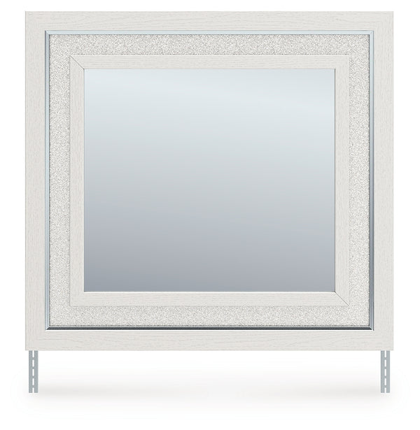 Zuraleus White Bedroom Mirror
