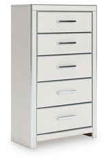 Zuraleus White Chest of Drawers from Ashley Furniture - Luna Furniture