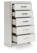 Zuraleus White Chest of Drawers from Ashley Furniture - Luna Furniture